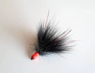 Steelhead style Frances Plug, black Steelhead style Frances Plug, black