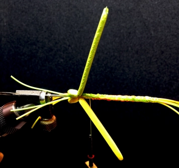 Foam tied in Foam tied in