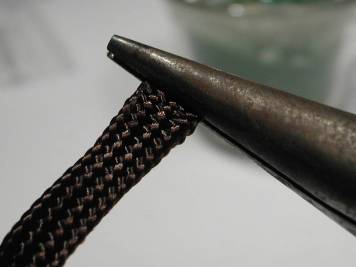 Crimping the end Crimping the end