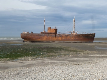 Stranded ship Stranded ship