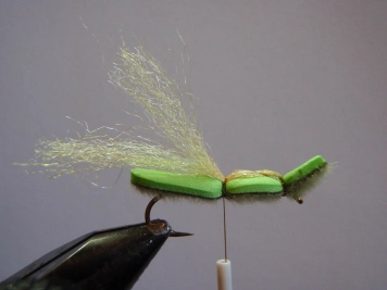 Step 7 - bend back Step 7 - bend back