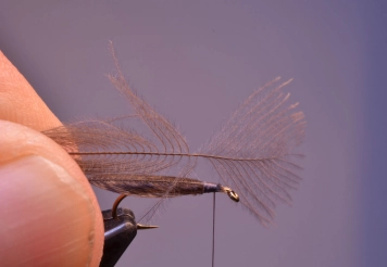 Step 6 - CDC feather Step 6 - CDC feather