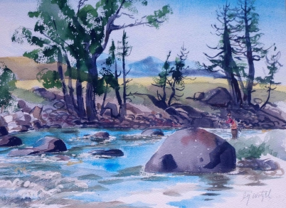 The boulder river The boulder river