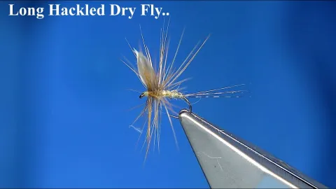 Video thumb for Long Hackle Dry Fly