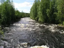 User submitted picture: Huopanankoski rapids