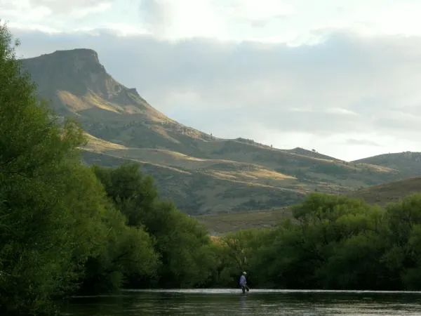 User submitted picture: weading Malleo River, Pat...